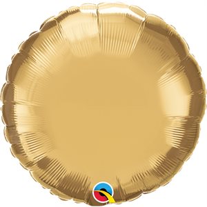 18''M. CHROME GOLD PLAIN FOIL