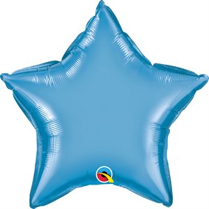 20''M.CHROME BLUE STAR