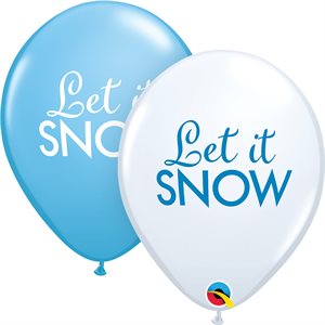 11'' B.SIMPLY LET IT SNOW P / 50