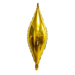 "27"" Gold Taper Balloon"