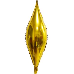 "38"" Gold Taper Balloon"