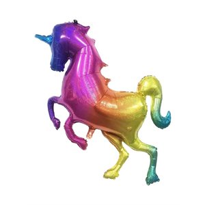 "47"" Rainbow Unicorn Balloon"