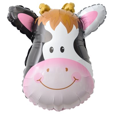 "Ballon tête de vache 18"""