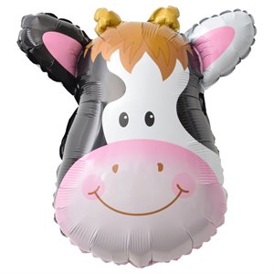 "18"" Cow Head Balloon"