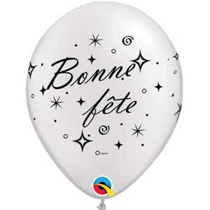 11''B.WHITE PEARL BONNE FETE P / 50