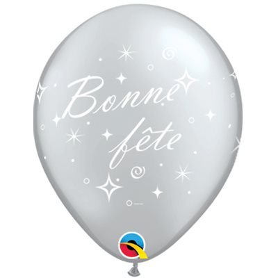 B.11'' BONNE FETE ARGENT P / 50