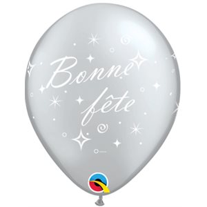 B.11'' BONNE FETE ARGENT P / 50