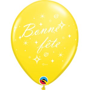 B.11'' BONNE FETE JAUNE P / 50