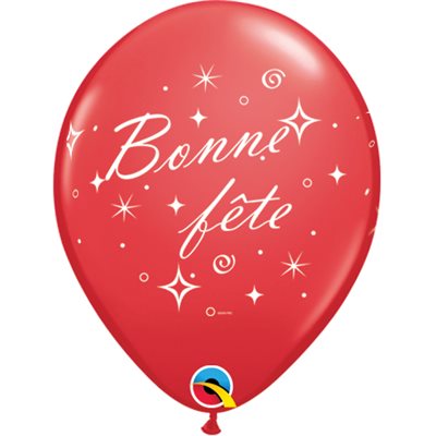 B.11'' BONNE FETE ROUGE P / 50