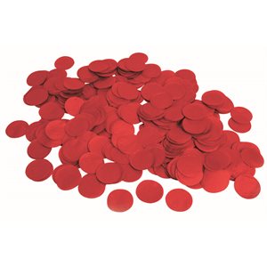 CONFETTI PAPIER .8 ON. ROUGE