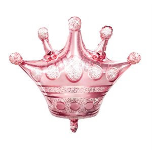 Ballon couronne en or rose de 25 pouces