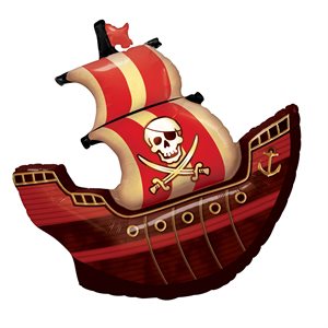 "24"" Pirate Ship Balloon"