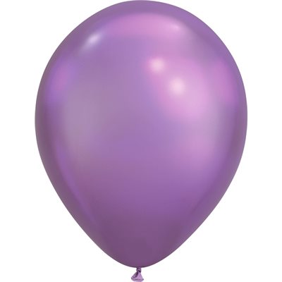 "Chromed Purple / Mauve Chromé (50CT) Party Zone 12"" Latex