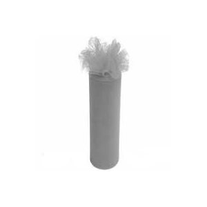 TULLE FIN 6"X25 VGS SILVER