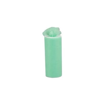 TULLE FIN -MENTHE - 6"X25VGES