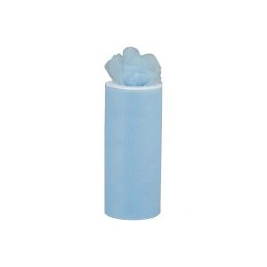 TULLE FIN 24''X25VGS LIGHT BLUE