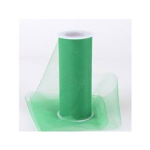 FINE TULLE - GREEN - 52"X25YDS