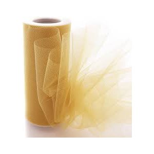 TULLE FIN OR ANTIQUE 6'' X25VGS